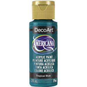 DecoArt Americana Acrylic Paint - (2oz/59ml) Tropical Blue