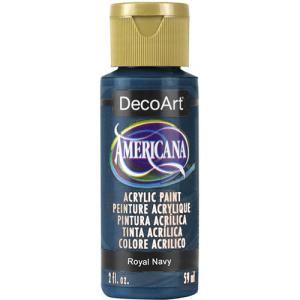 DecoArt Americana Acrylic Paint - (2oz/59ml) Royal Navy