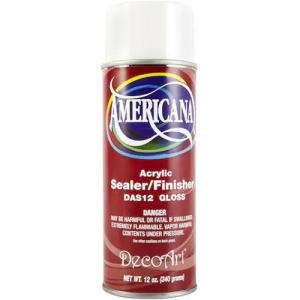 DecoArt Americana Acrylic Spray Sealer - (12oz) Gloss