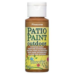 DecoArt Patio Paint Outdoor Acrylic - (2oz/59ml) Pinecone