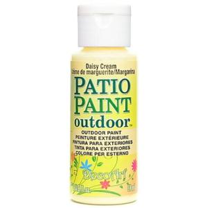 DecoArt Patio Paint Outdoor Acrylic  (2oz/59ml) Daisy Cream