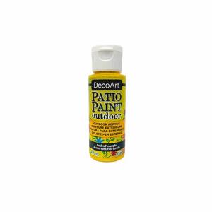 DecoArt Patio Paint Outdoor Acrylic  (2oz/59ml) Golden Pineapple