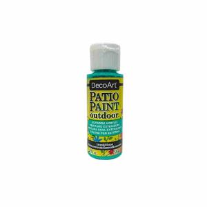 DecoArt Patio Paint Outdoor Acrylic  (2oz/59ml) Emerald Ocean