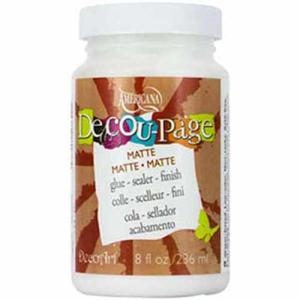DecoArt Americana Decou-Page - (8oz/236ml) Matte