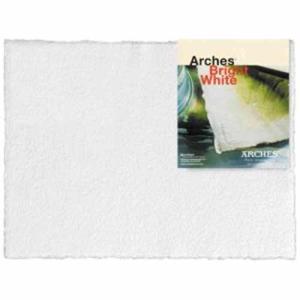 Arches Watercolor Paper 22" x 30" - (1 Sheet, 300lb) Cold Press, Brite White