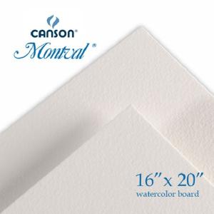 Canson Montval Watercolor Board CP 16"×20"  - CN100510176