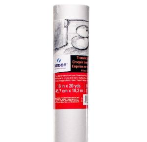 Canson Tracing Paper Roll White 18" x 20 yds (18lb)  CN100510819