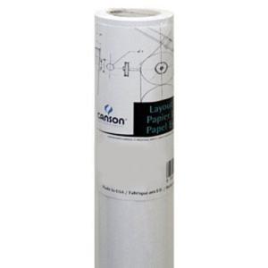 Canson Layout Bond Paper Roll 18" x 25yds 16lb - CN100510840
