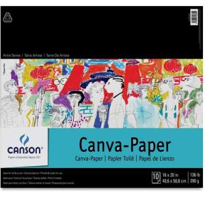 Canson Artist Canva-Paper Pad 16x20 10sheets C100510843