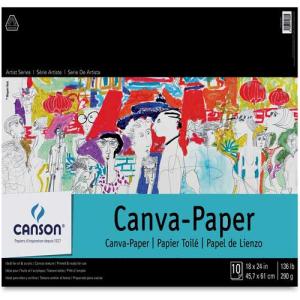 Canson Artist Canva-Paper Pad 18x24 10sheets C100510845