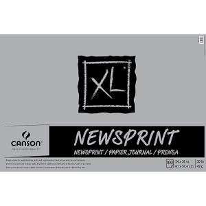 Canson XL Newsprint Pad 24" x 36" - (100 Sheets, 30lb)