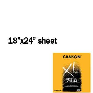 Canson XL Bristol Vellum Paper 18" x 24"each - (100lb)  CN100511122