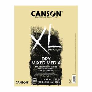 Canson XL Dry Mixed Media Natural- 11x14 (40 Sht)