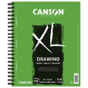 Canson XL Drawing Pad 9" x 12" - (60 Sheets, 70lb) C400054491
