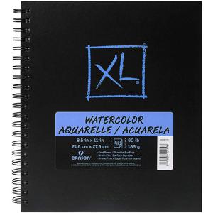 Canson XL Watercolor Hardbound Book 8.5" x 11" - (48 Sheets, 90lb)