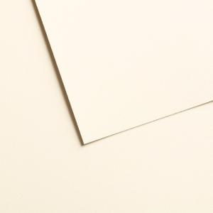 Canson Mi-Teintes Velvet Sheets 19.69" x 25.6" - Cream White