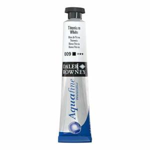 Daler Rowney Aquafine Watercolor Paint- Titanium White 009