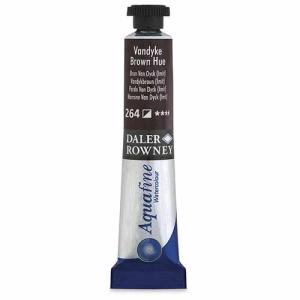 Daler Rowney Aquafine Watercolor Paint- Vandyke Brown 264