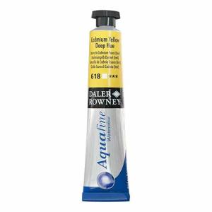 Daler Rowney  Aquafine Watercolor Paint- Cadmium Yellow Deep Hue 618
