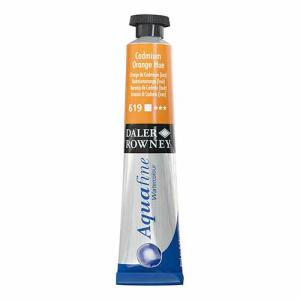 Daler Rowney Aquafine Watercolor Paint- Cadmium Orange Hue 619
