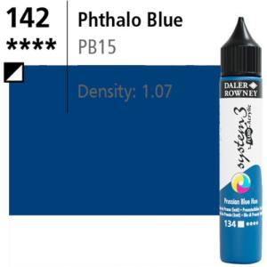 System3 Fluid Acrylics Phthalo Blue -250ml Bottle 139250142