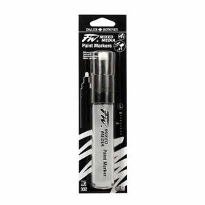 Daler Rowney FW Empty Mixed Media Marker Round Nib 3-6mm