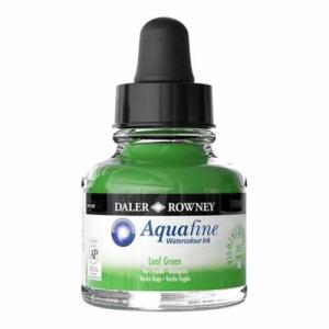 Daler-Rowney Aquafine Watercolor 1oz Ink- Leaf Green