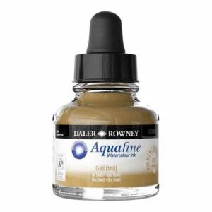 Daler-Rowney Aquafine Watercolor 1oz Ink- Gold (IMIT)