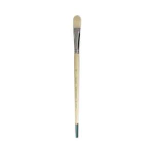 Daler Rowney Robert Simmons Signet Bristle Brush - Filbert, Long Handle, Size 10  DR222142010