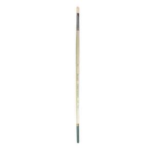 Daler Rowney Robert Simmons Signet Bristle Brush - Flat, Long Handle, Size 2  DR222144002