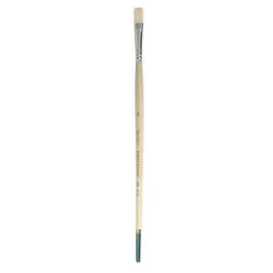 Daler Rowney Robert Simmons Signet Bristle Brush - Flat, Long Handle, Size 4  DR222144004