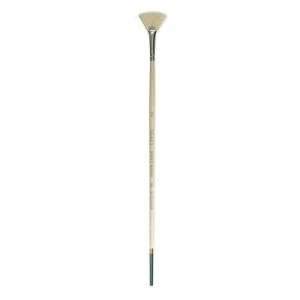 Daler Rowney Robert Simmons Signet Bristle Brush - Fan, Long Handle, Size 2  DR222146002