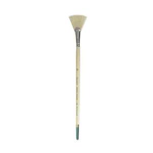 Daler Rowney Robert Simmons Signet Bristle Brush - Fan, Long Handle, Size 10  DR222146010