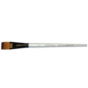 Daler Rowney Simply Simmons Mixed Media Brush - Short Handle, Flat Wash, Size 3/4"  DR255055075