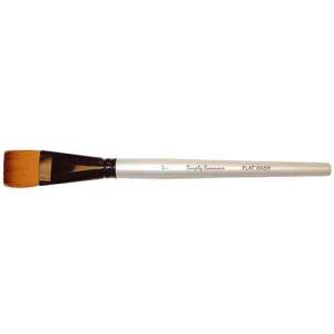 Daler Rowney Simply Simmons Mixed Media Brush - Short Handle, Flat Wash, Size 1"  DR255055100