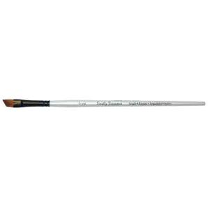 Daler Rowney Simply Simmons Mixed Media Brush - Short Handle, Angle Shader, Size 1/4"  DR255057025