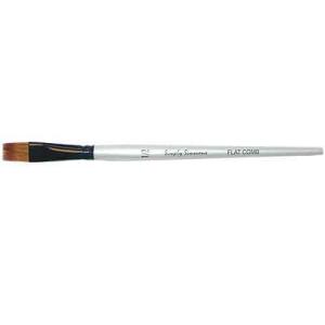 Daler Rowney Simply Simmons Mixed Media Brush - Short Handle, Flat Comb, Size 1/2" DR255075050