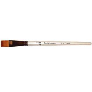 Daler Rowney Simply Simmons Mixed Media Brush - Short Handle, Flat Comb, Size 3/4" DR255075075