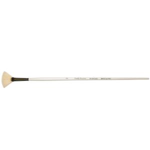 Daler Rowney Simply Simmons Oil/Acrylic Brush - Long Handle, Bristle Fan, Size 2  DR255146002