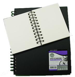 Daler Rowney Simply Sketch Book Hardcover Wirebound 8.5"x11", 65lbs, 80sheets DR481500811