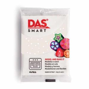 Das Smart Glitter Polymer Clay 2oz (57g)- White