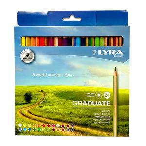 Lyra Graduate Colored Pencils Card Box Set-24ct