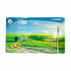 Lyra Graduate Colored Pencils Metal Box Set-36ct