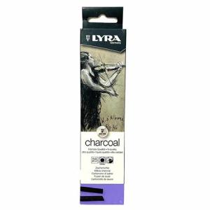 Lyra Medium Willow Charcoal-25ct