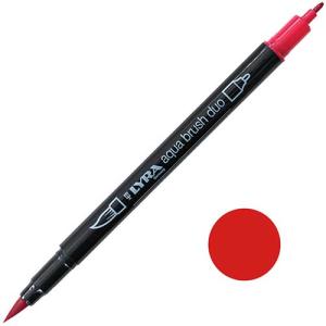 Lyra Aqua Brush Duo Marker Deep Geranium Lake  LYL6520022