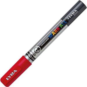Lyra Graduate Mark All Acrylic Paint Marker .7mm - Red LYL6800018