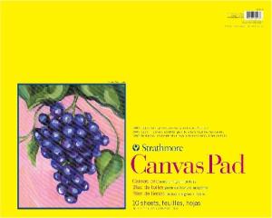 Strathmore 300 Series Canvas Pad  16" x 20" (10 sheets, 8oz) ST315-16