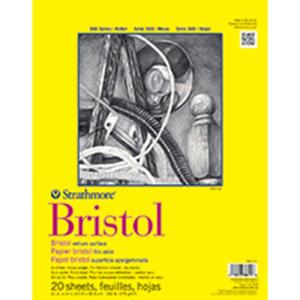 Strathmore 300 Series Bristol Pad 11" x 14" - (20 sheets, 100lb) Vellum