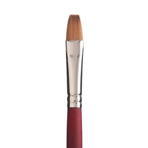 Princeton Velvetouch Series 3900 Synthetic Brush - Long Handle Flat 12   PRN3900F12