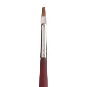 Princeton Velvetouch Series 3900 Synthetic Brush - Long Handle Flat 2   PRN3900F2